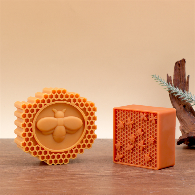 Candle. Queen - DIY Hexagon & Square Beehive Silicone
