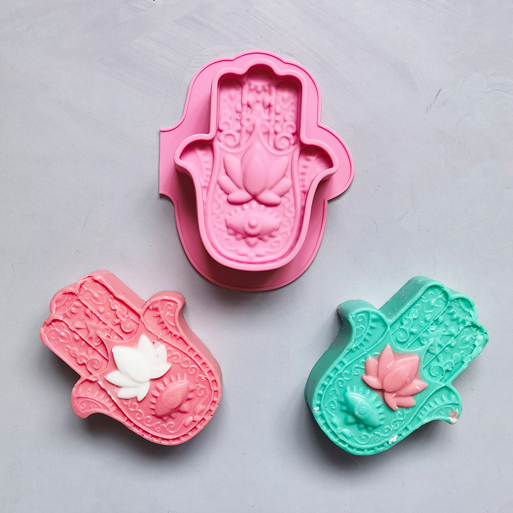 Candle Making Supplies Usa - 2/4pcs Silicone Soap Molds DIY Handmade