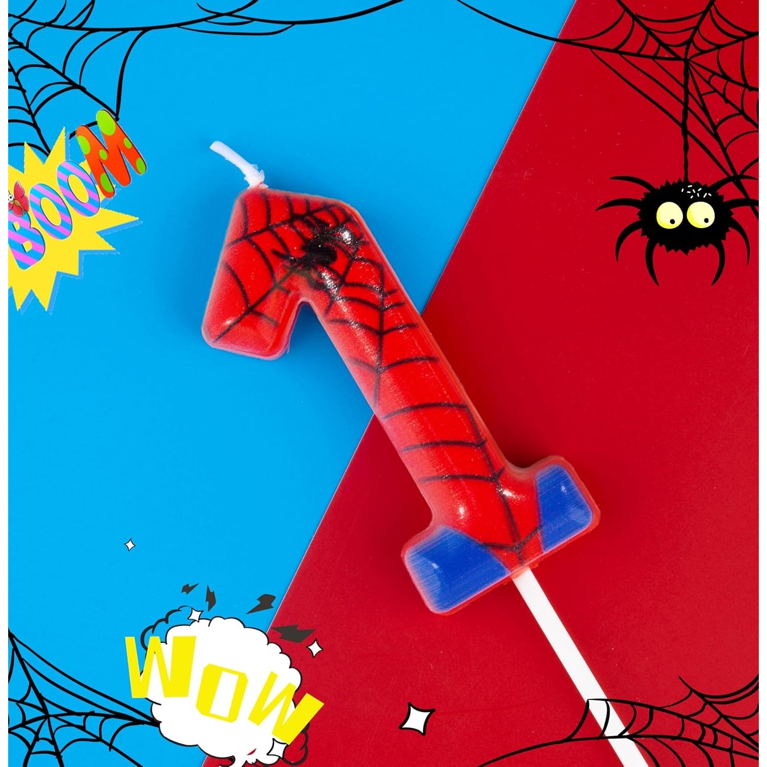 Candle Supplies Free Shipping - Spider Party 0-9 Birthday Candles, Video