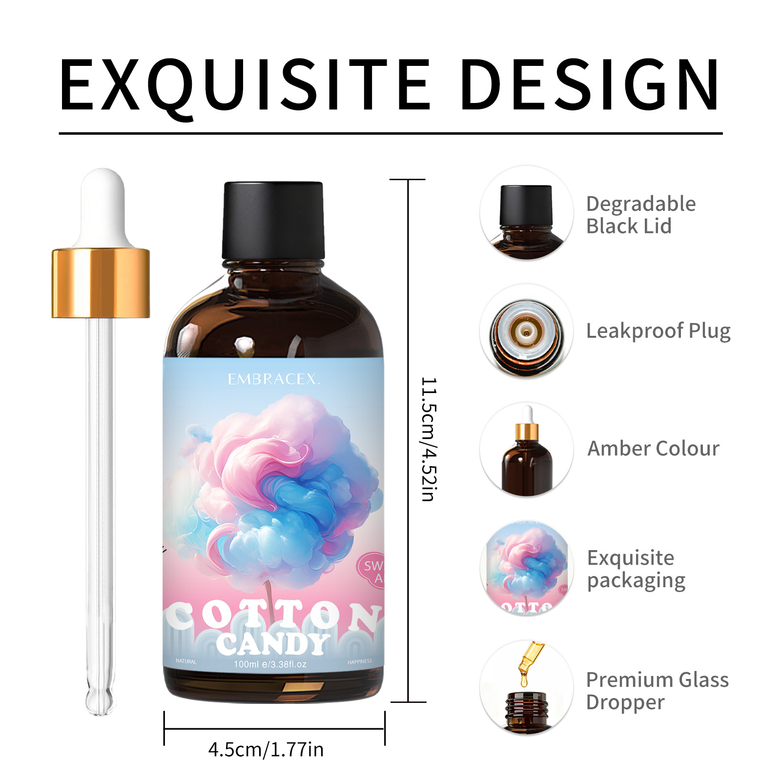 100ml Cotton Candy Essential O - Candle Supplies Free Shipping recensione e prezzo