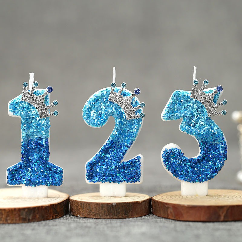 Creative Peacock Blue Crown Di - Candle Supplies Free Shipping recensione e prezzo