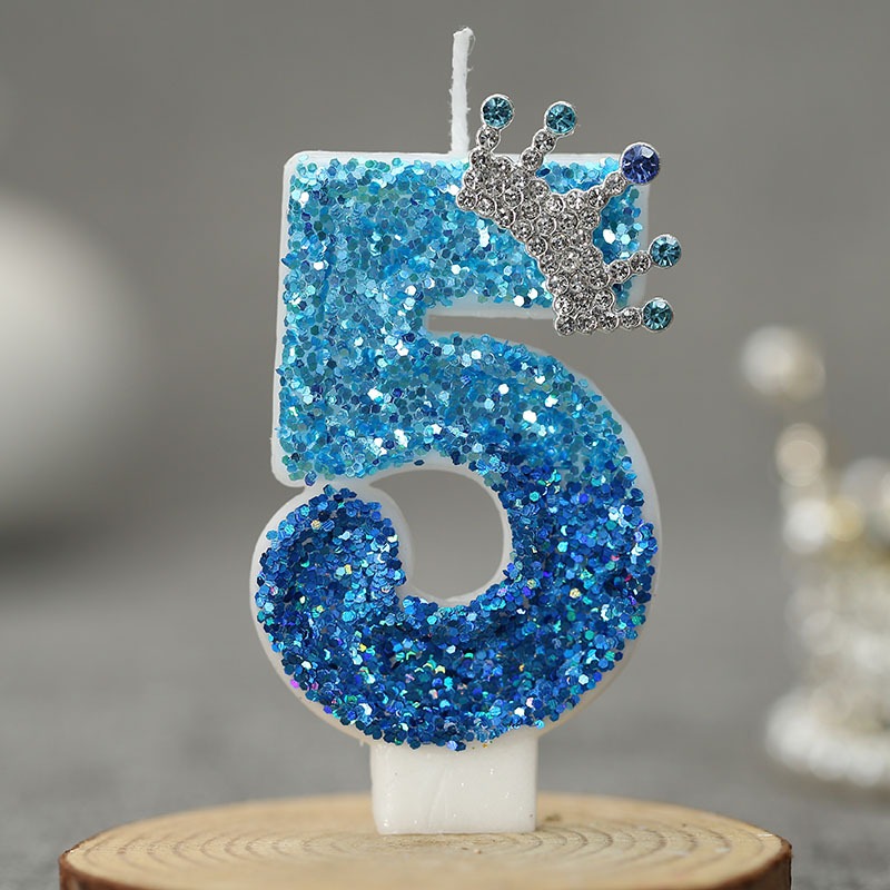 Creative Peacock Blue Crown Di - Candle Supplies Free Shipping recensione e prezzo