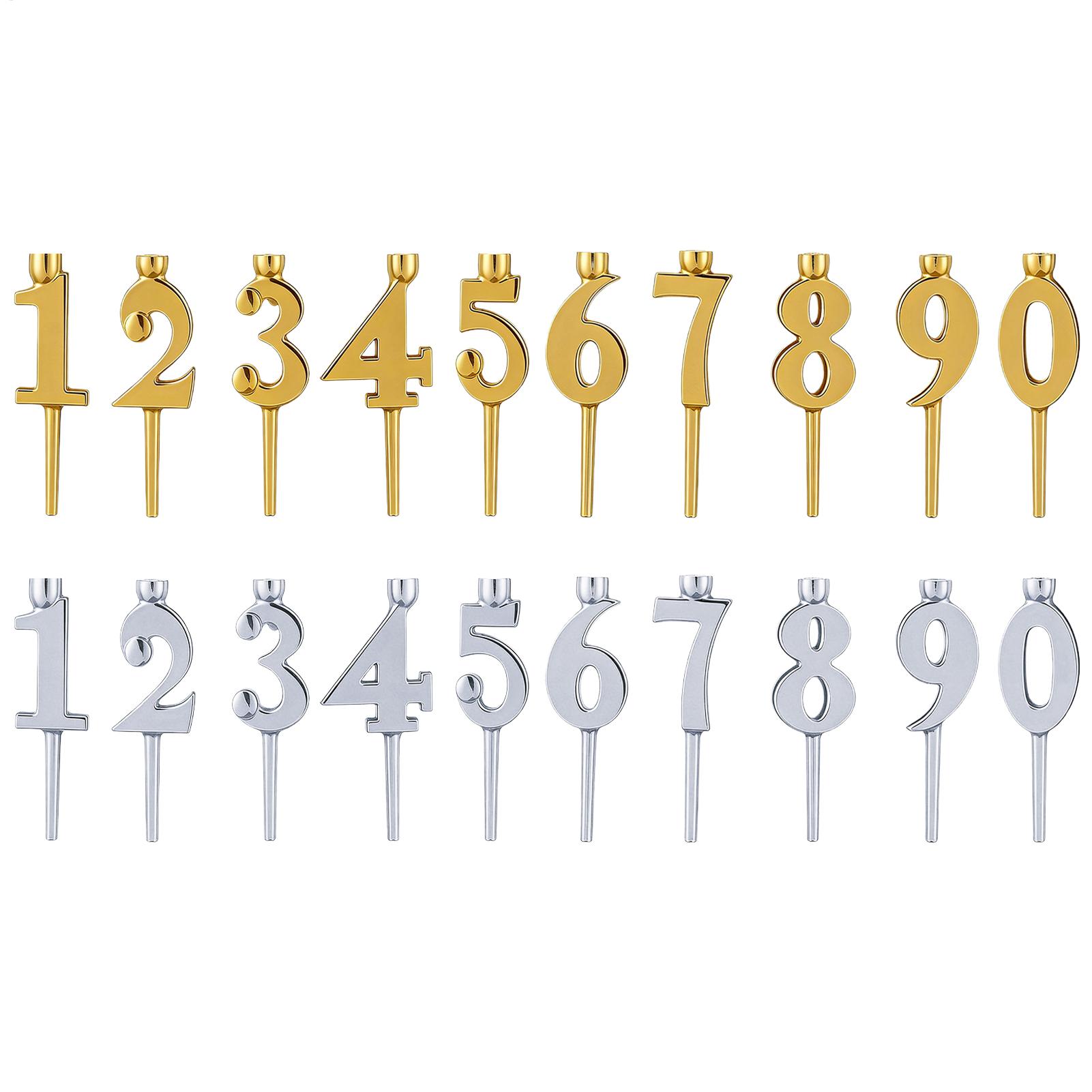 Number Candle 0-9 Number Party - Candle. Queen recensione e prezzo
