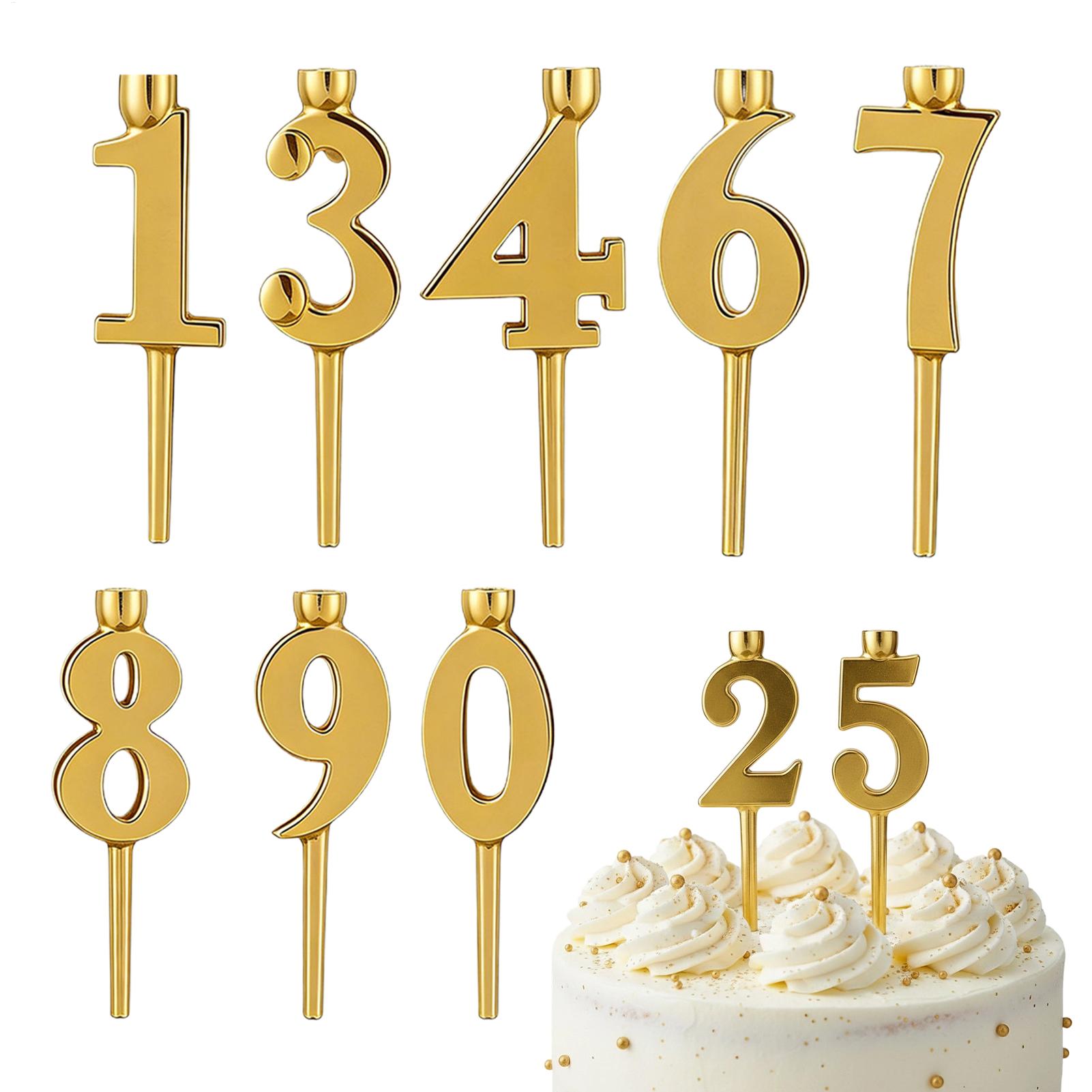Number Candle 0-9 Number Party - Candle. Queen recensione e prezzo