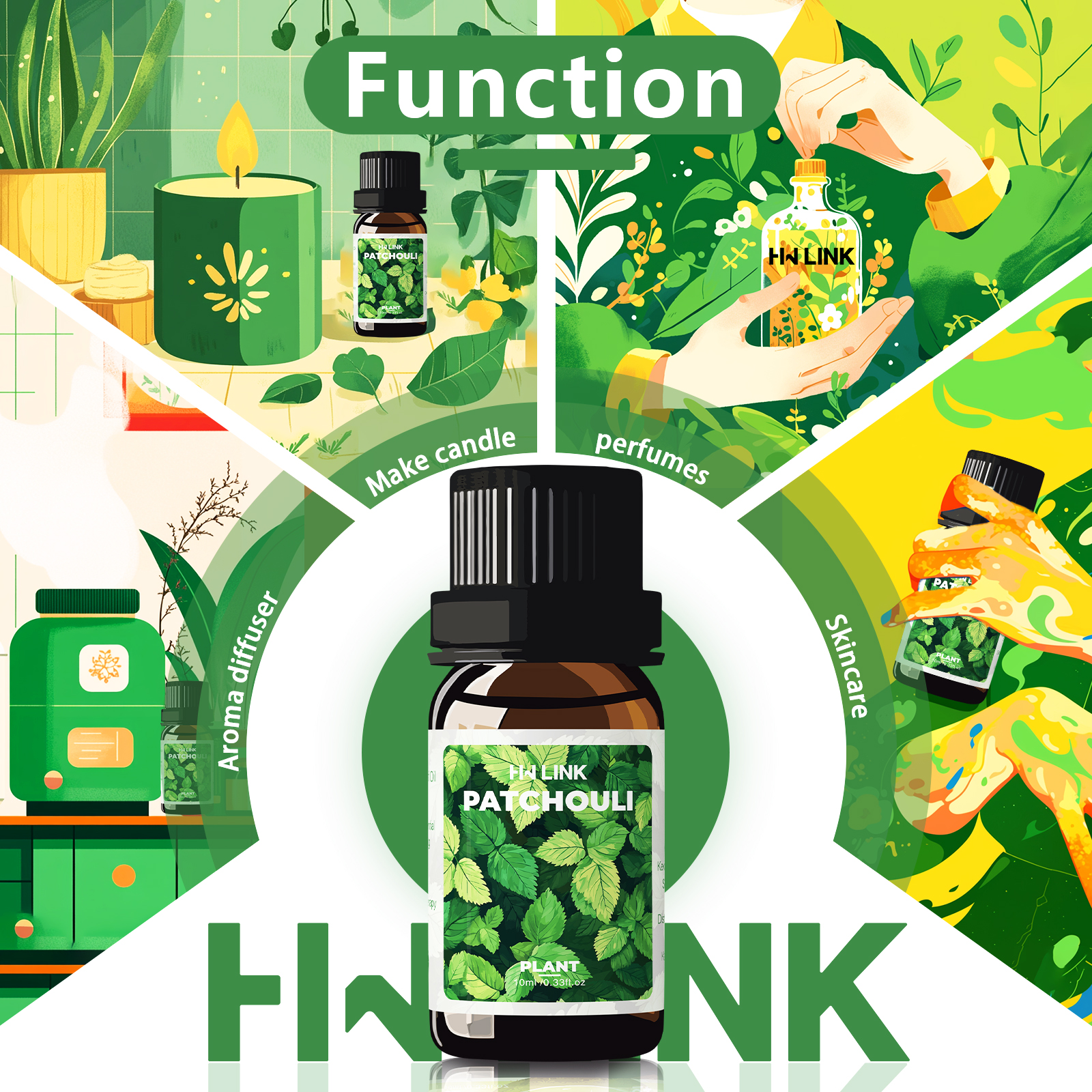 10ml Patchouli Essential Oils  - Fragrance Oil 10Ml recensione e prezzo