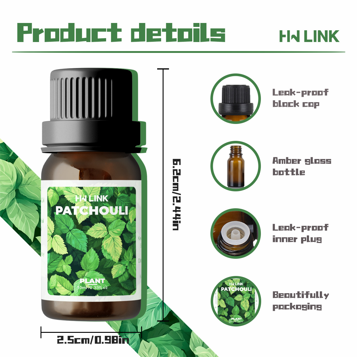 10ml Patchouli Essential Oils  - Fragrance Oil 10Ml recensione e prezzo