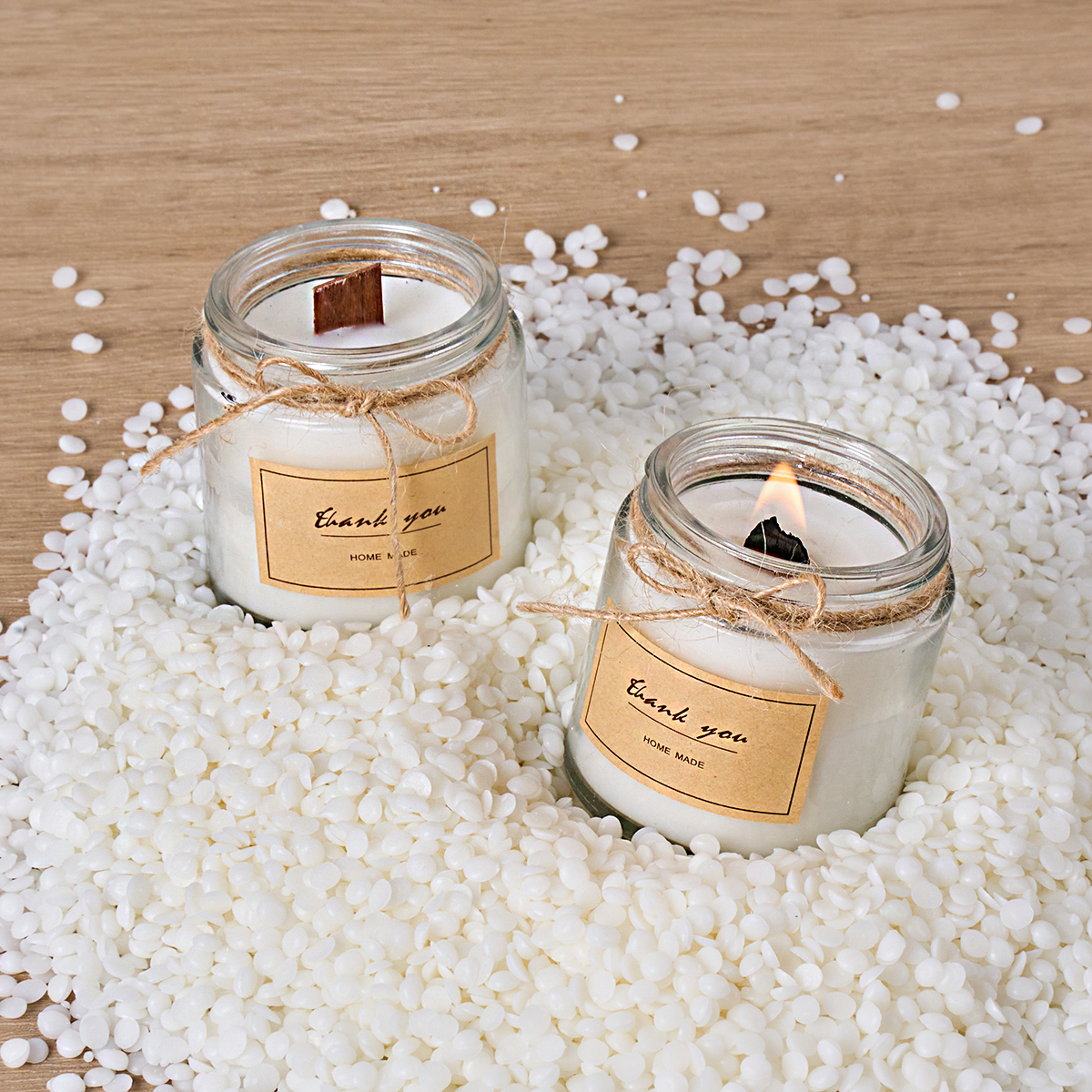 500g/1000g Natural Soy Wax DIY - Candle Making Supplies Usa recensione e prezzo