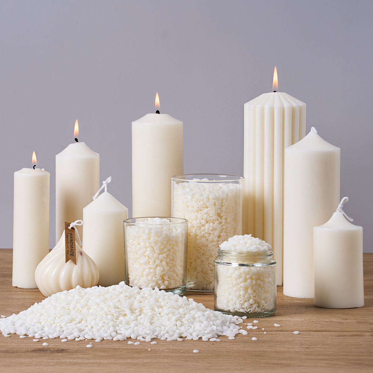 500g/1000g Natural Soy Wax DIY - Candle Making Supplies Usa recensione e prezzo