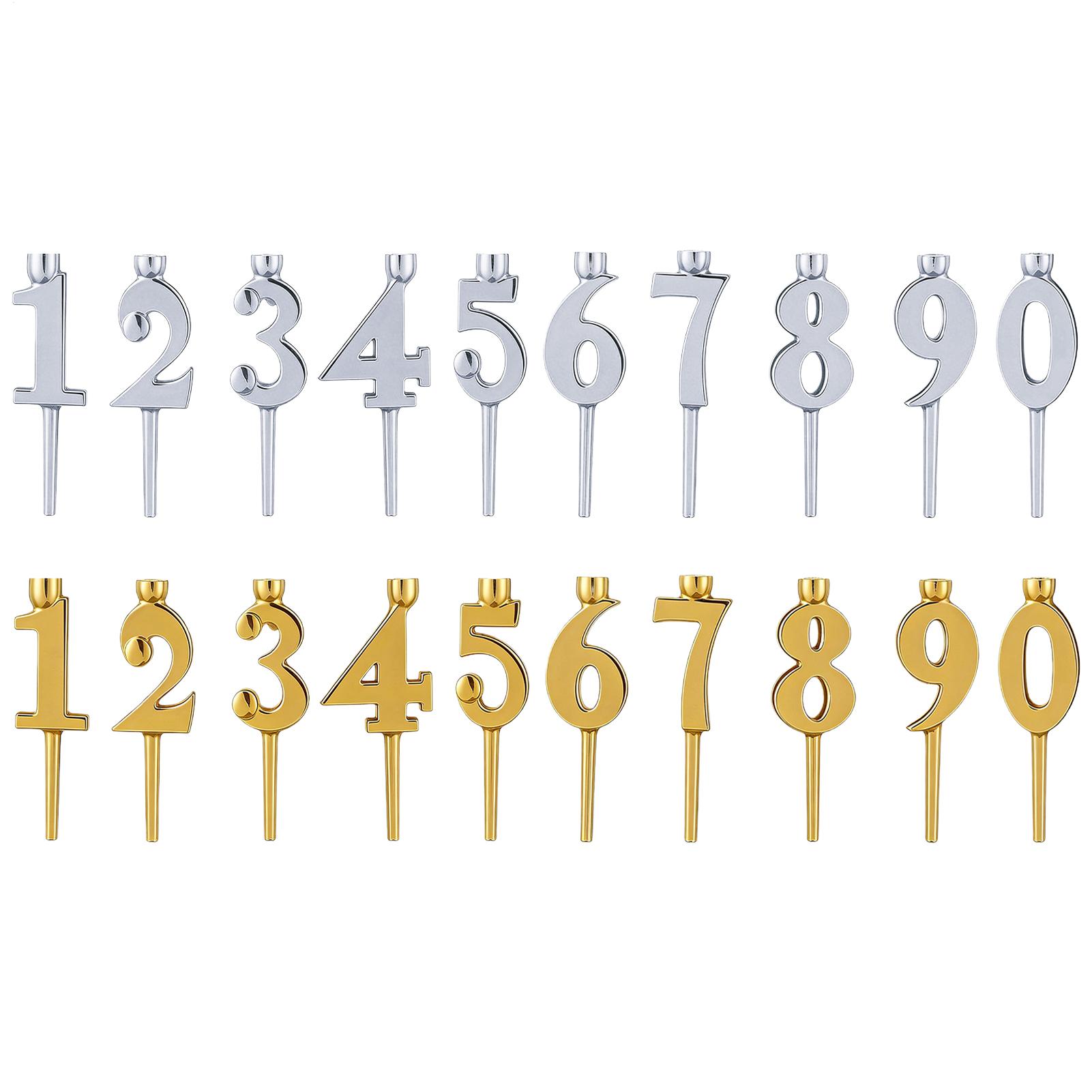 Number Birthday Candle Holders - Candle Supplies Free Shipping recensione e prezzo