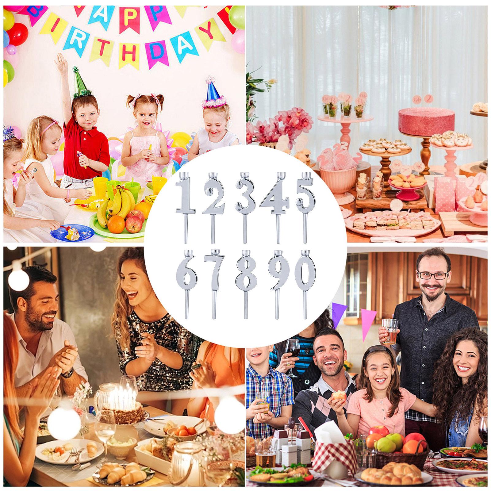 Number Birthday Candle Holders - Candle Supplies Free Shipping recensione e prezzo