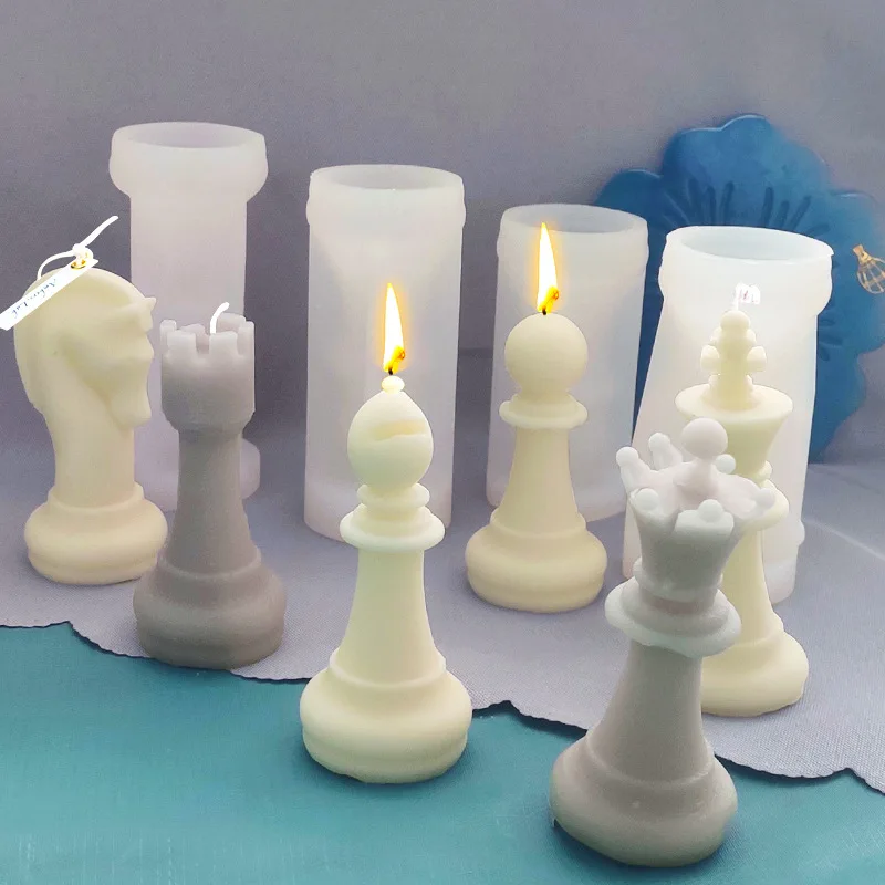 Chess Piece Candles Silicone M - Candle. Queen recensione e prezzo