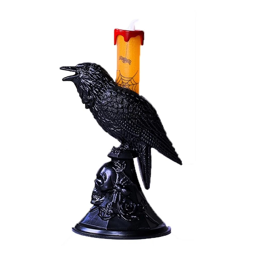 New Black Crow Statue Glowing  - Candle Supplies Europe recensione e prezzo