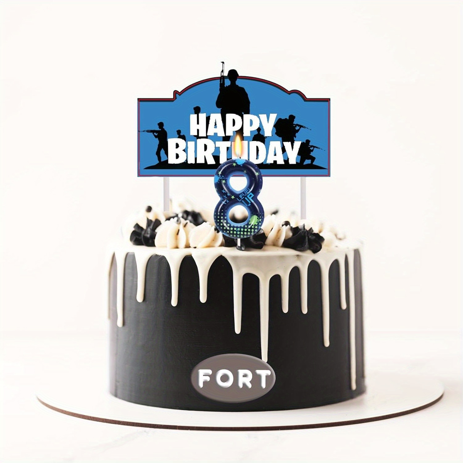 Blue Game Boy 0-9 Birthday Can - Candle Supplies Free Shipping recensione e prezzo