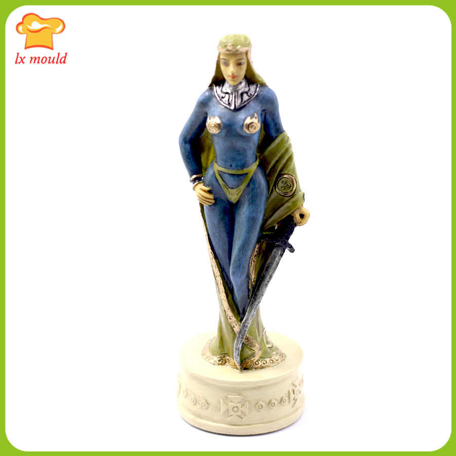 3D Chess Silicone Fondant Mold - Candle. Queen recensione e prezzo