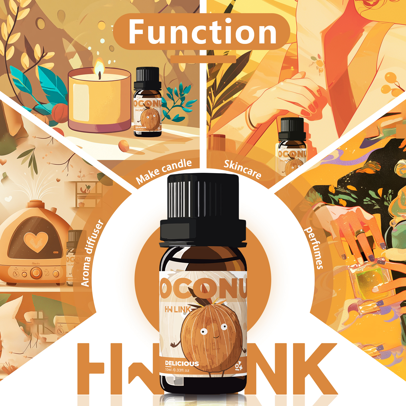 10ml Coconut Essential Oils No - Fragrance Oil 10Ml recensione e prezzo