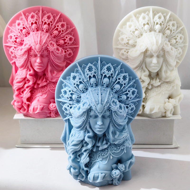 DIY Half body skull head queen - Candle. Queen recensione e prezzo