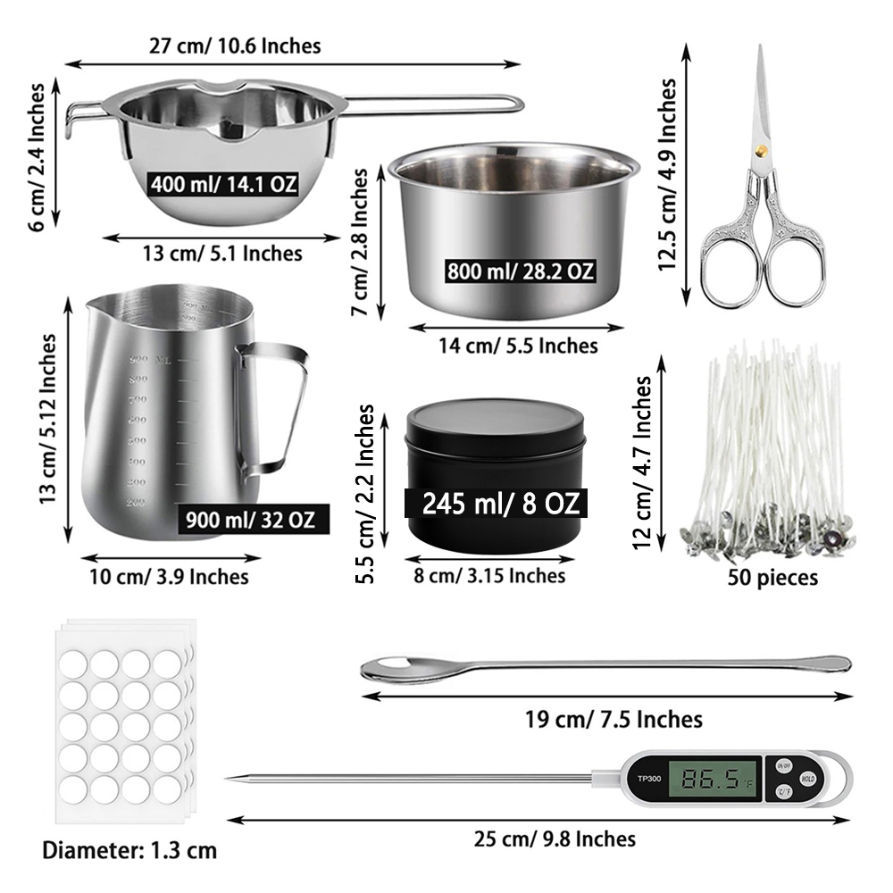 Glintmos DIY Candle Making Kit - Candle Making Supplies Usa recensione e prezzo