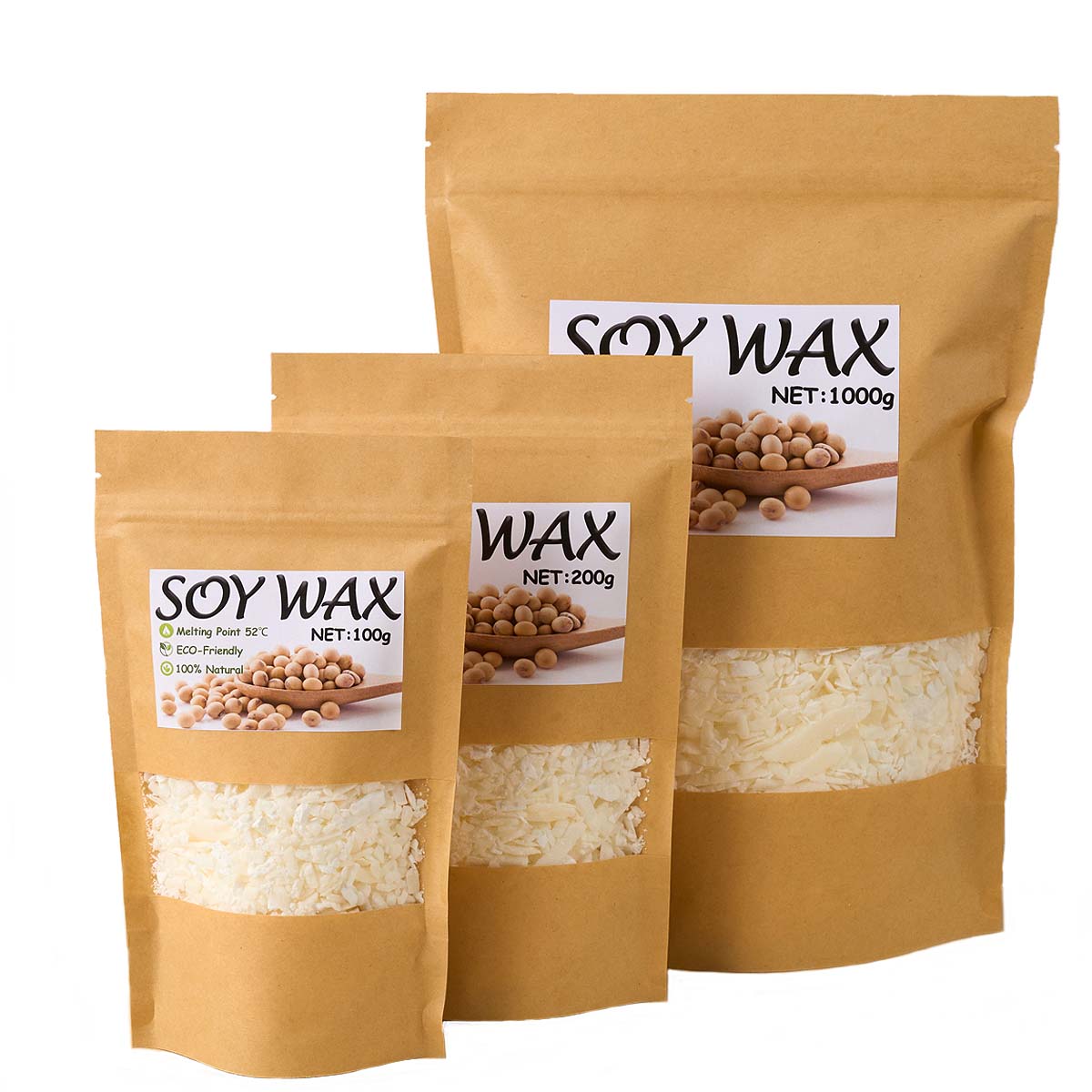 1 Pounds Pure White Soy Wax Fo - Candle Making Supplies Usa recensione e prezzo