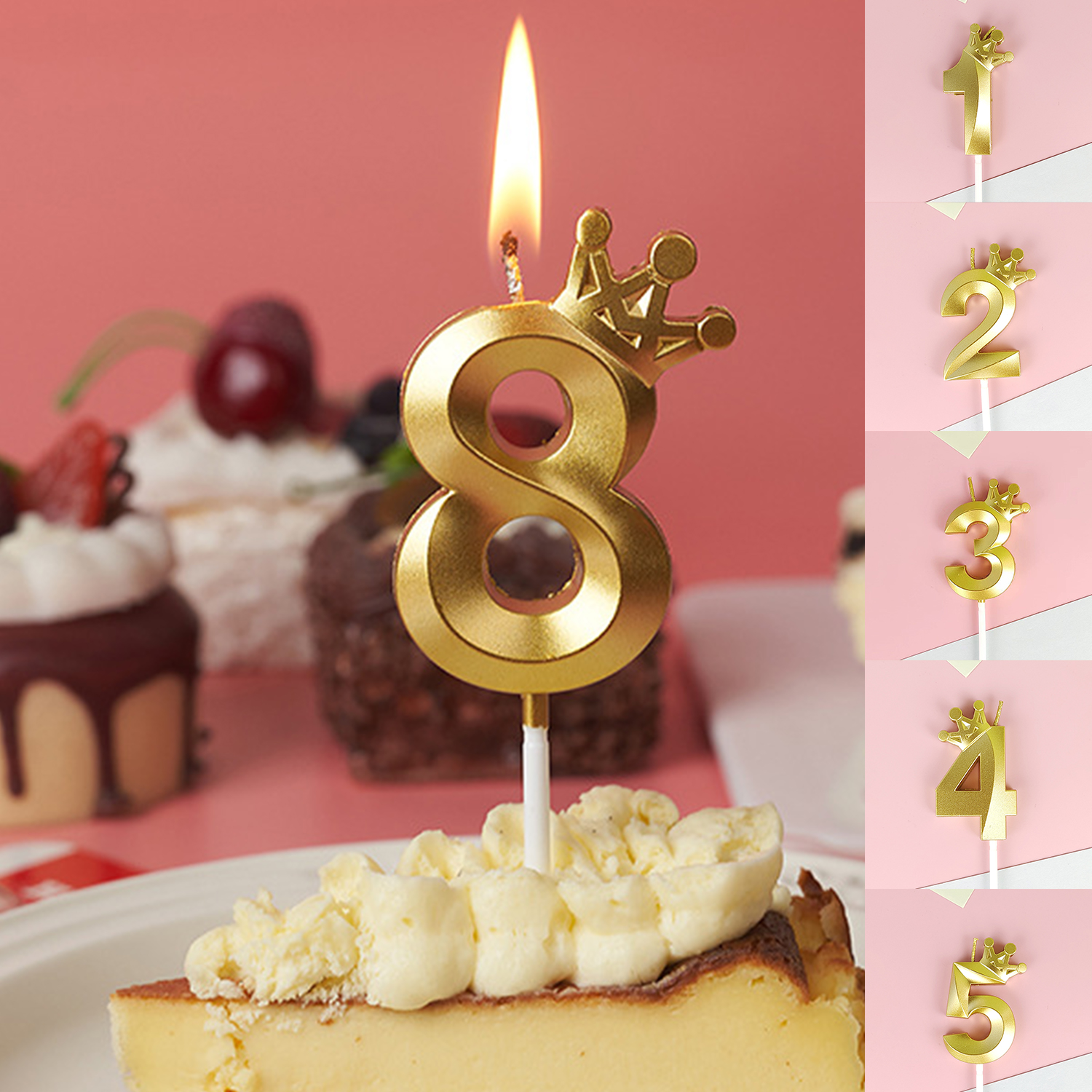 0-9 Number Party DIY Decoratio - Candle. Queen recensione e prezzo