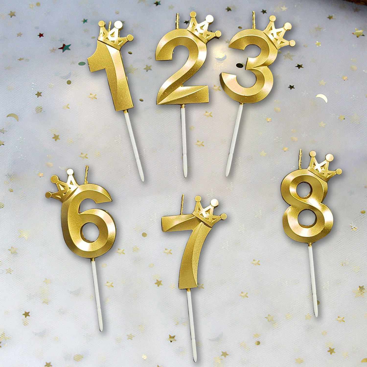 0-9 Number Party DIY Decoratio - Candle. Queen recensione e prezzo