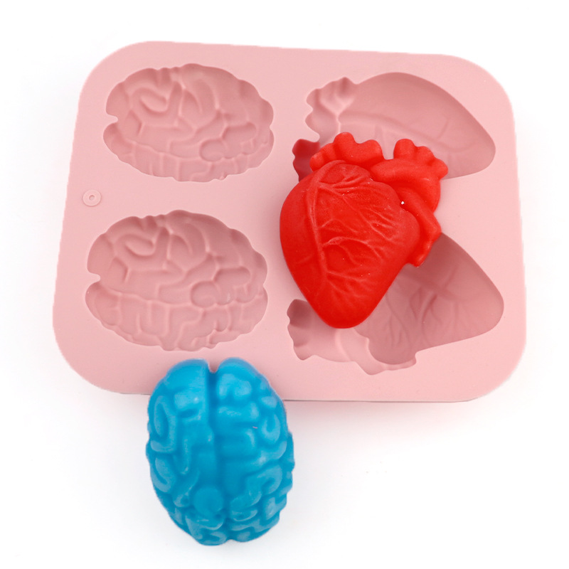 Human Brain And Heart Silicone - Candle Making Supplies Usa recensione e prezzo