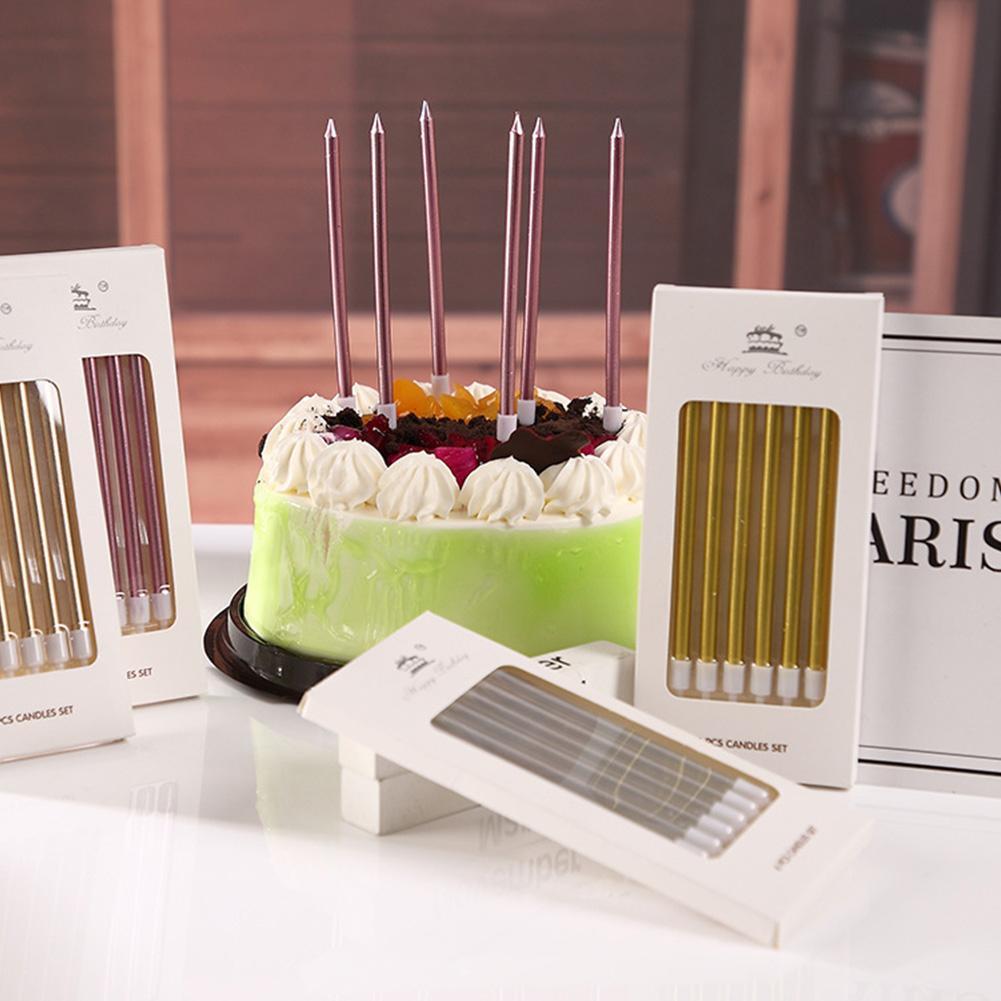 6/18pcs Metal Gold Silver Birt - Candle Supplies Free Shipping recensione e prezzo