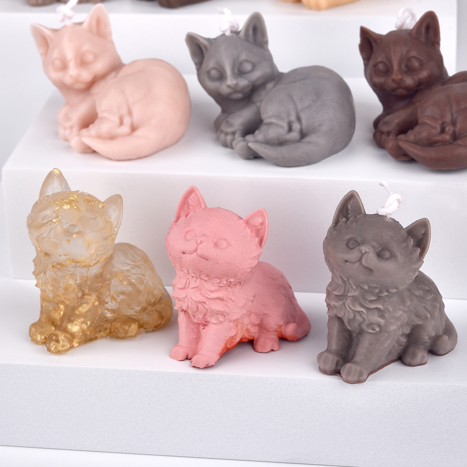 3D Dogs Cats Silicone Mold For - Candle Making Supplies Usa recensione e prezzo