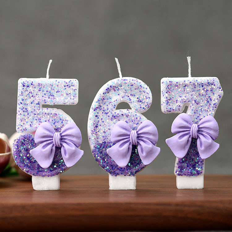 Creative Glitter Gradual Purpl - Candle Supplies Free Shipping recensione e prezzo