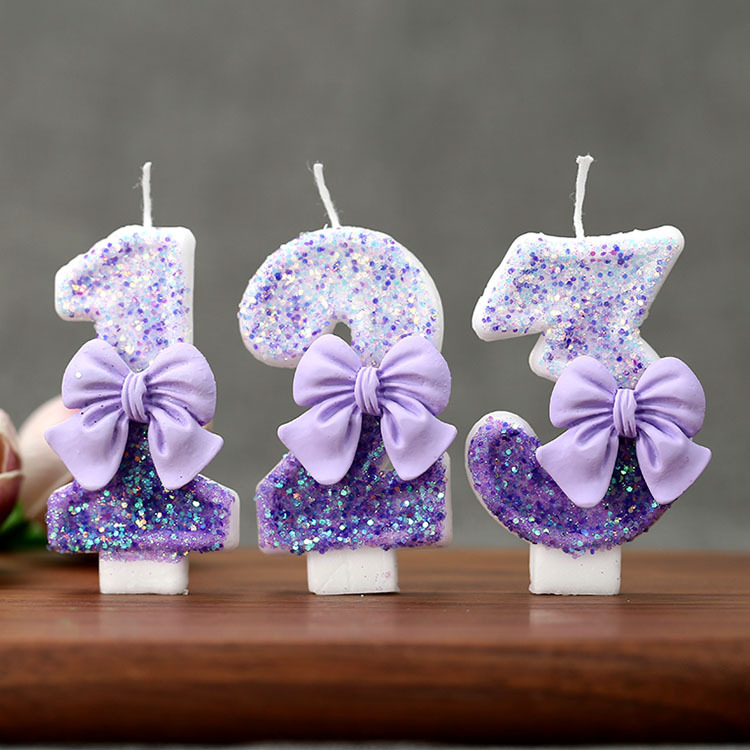 Creative Glitter Gradual Purpl - Candle Supplies Free Shipping recensione e prezzo