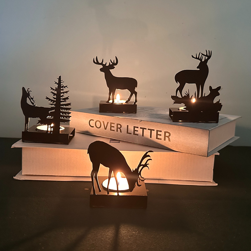 Metal Elk Candlestick Home Chr - Candle Supplies Europe recensione e prezzo