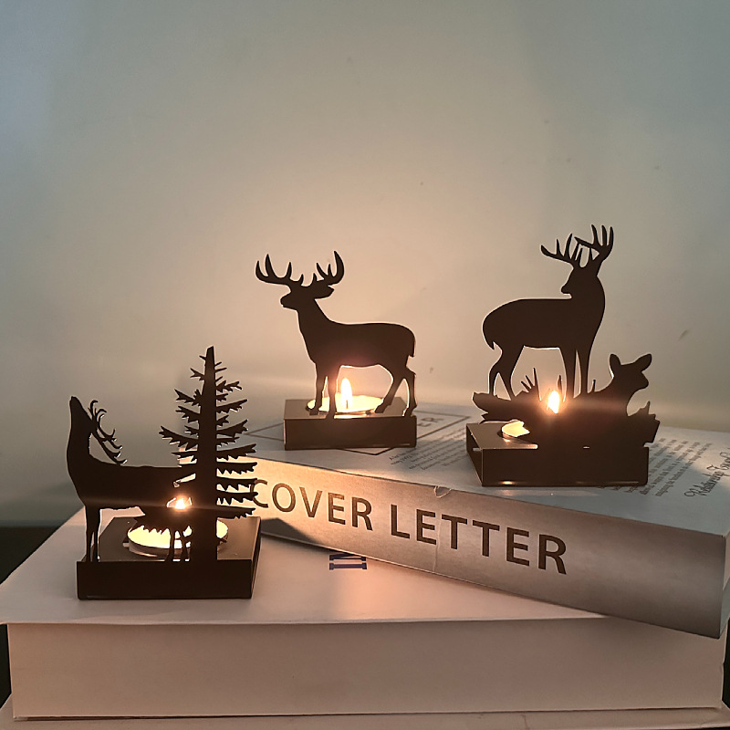 Metal Elk Candlestick Home Chr - Candle Supplies Europe recensione e prezzo