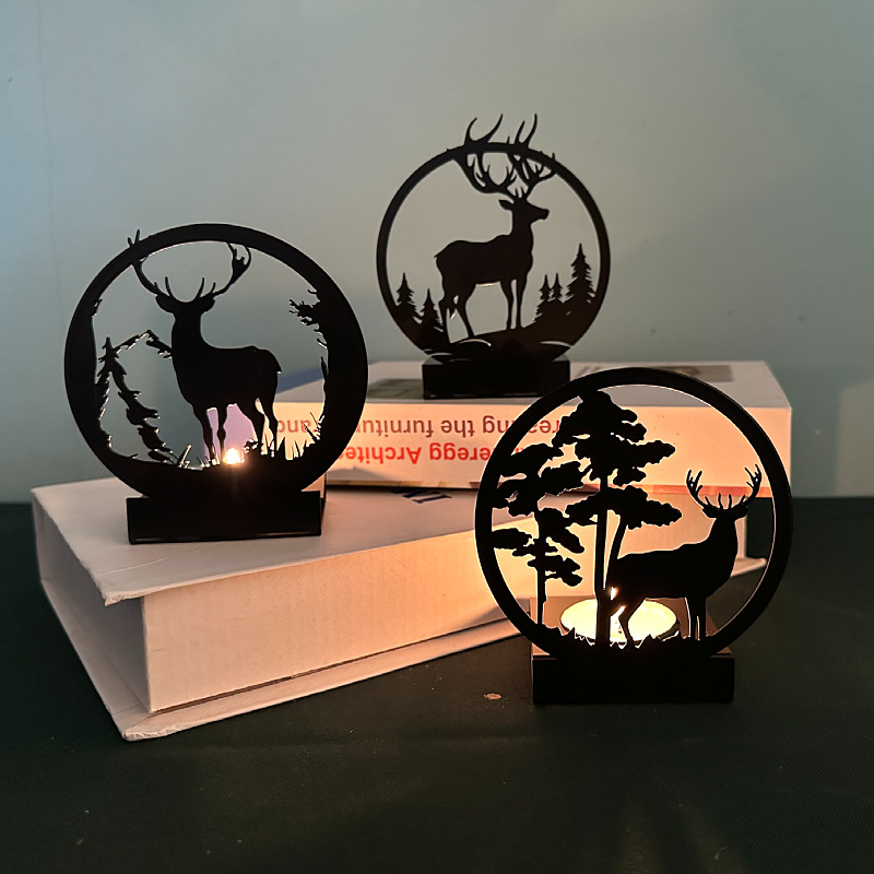 Metal Elk Candlestick Home Chr - Candle Supplies Europe recensione e prezzo