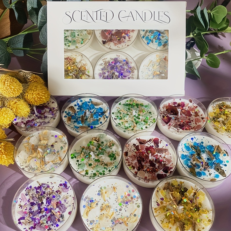 Set of 6 Scented Candles Fragr - Candle Supplies Free Shipping recensione e prezzo