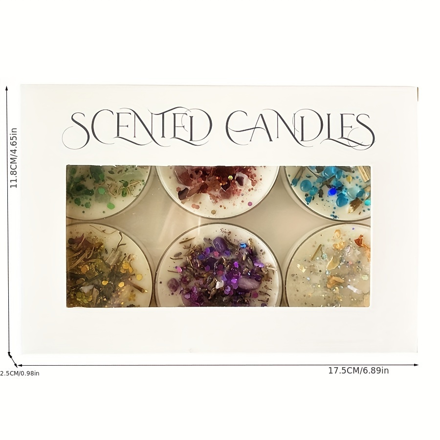 Set of 6 Scented Candles Fragr - Candle Supplies Free Shipping recensione e prezzo