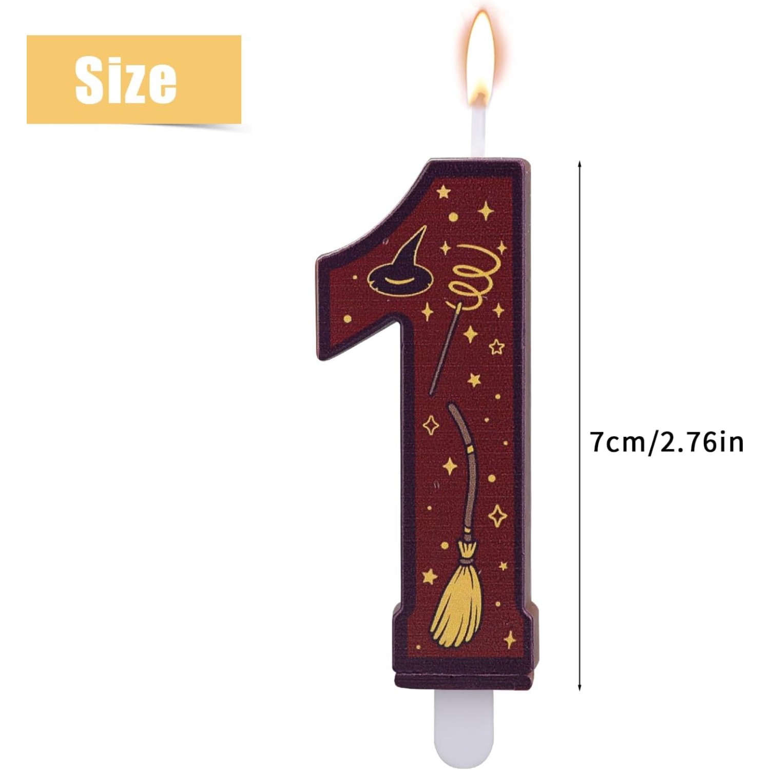 1 Set Number 0-9 Magical Theme - Candle Supplies Free Shipping recensione e prezzo