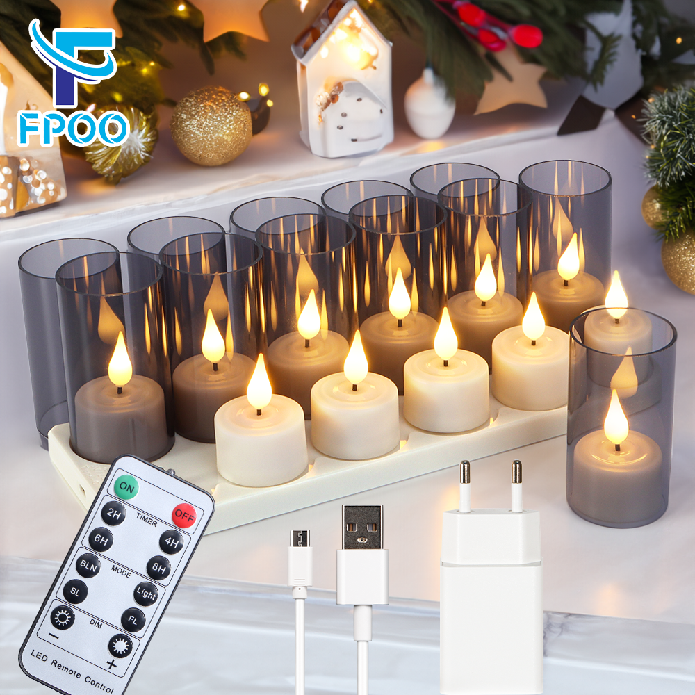 LED Candle Light Rechargeable  - Candle Supplies Free Shipping recensione e prezzo