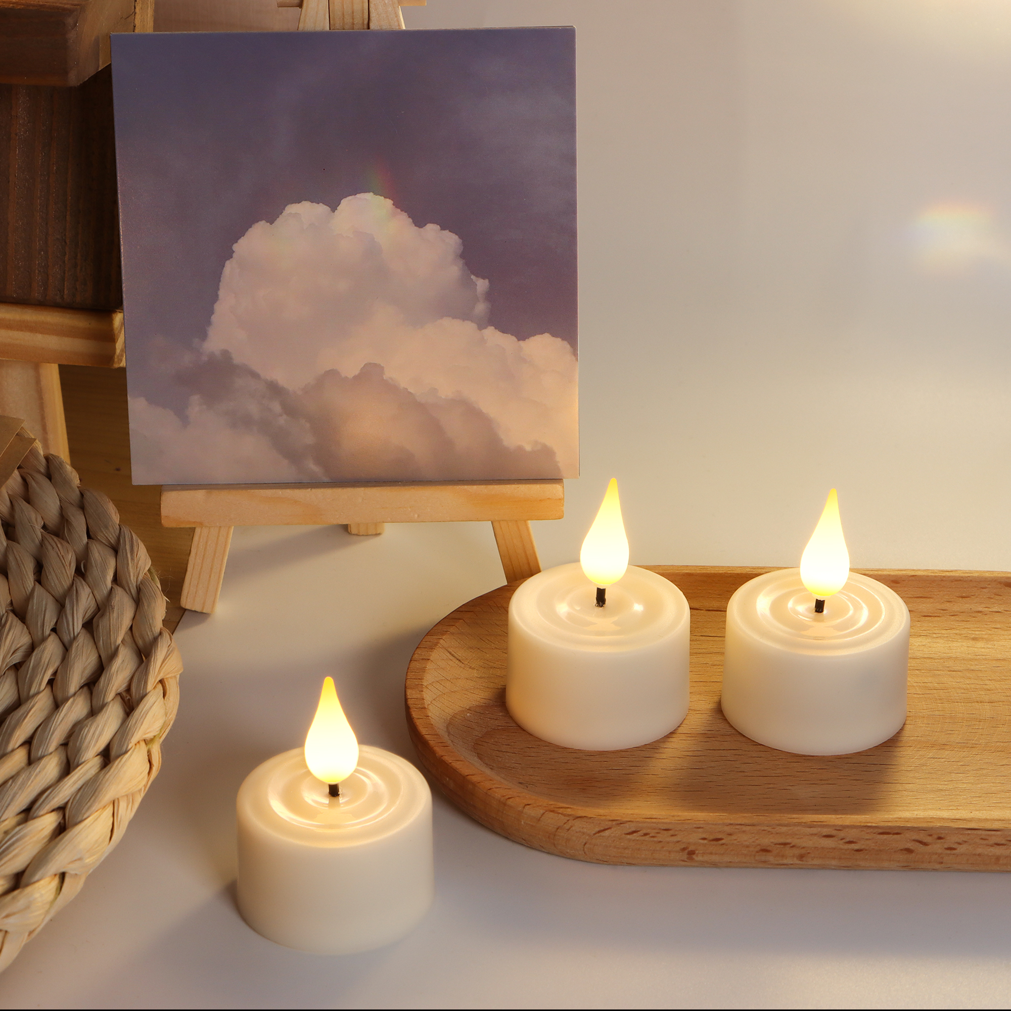 LED Candle Light Rechargeable  - Candle Supplies Free Shipping recensione e prezzo