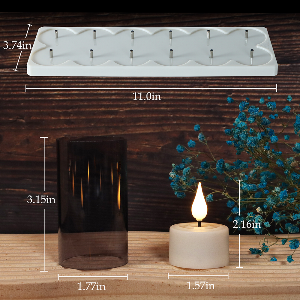 LED Candle Light Rechargeable  - Candle Supplies Free Shipping recensione e prezzo