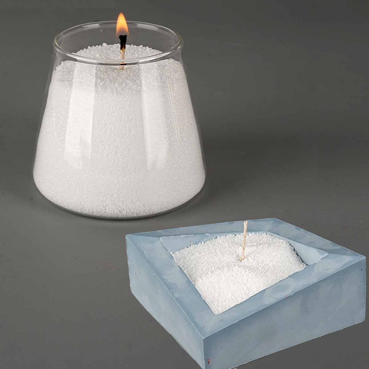 500g/1000g White Sand Wax Ice  - Candle Making Supplies Usa recensione e prezzo