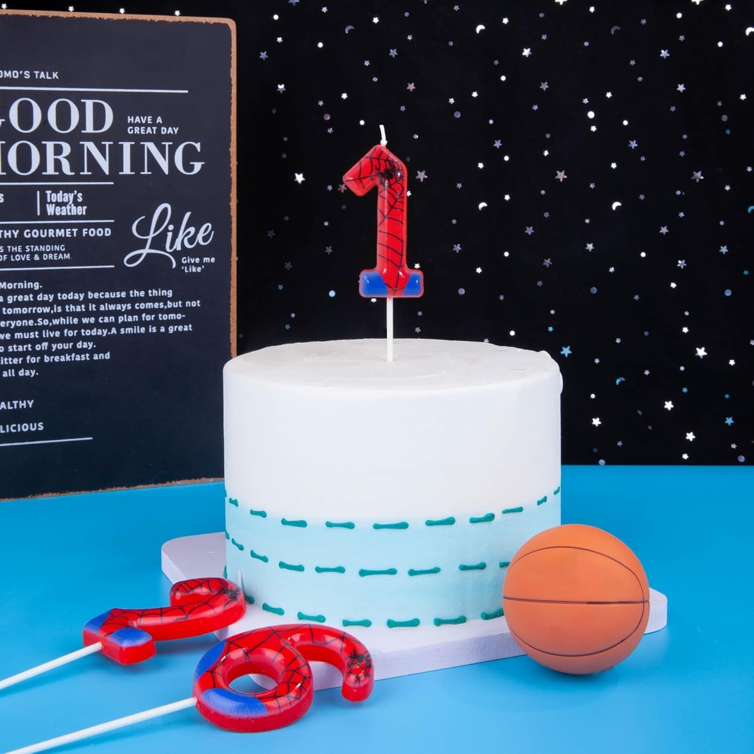 Spider Party 0-9 Birthday Cand - Candle Supplies Free Shipping recensione e prezzo