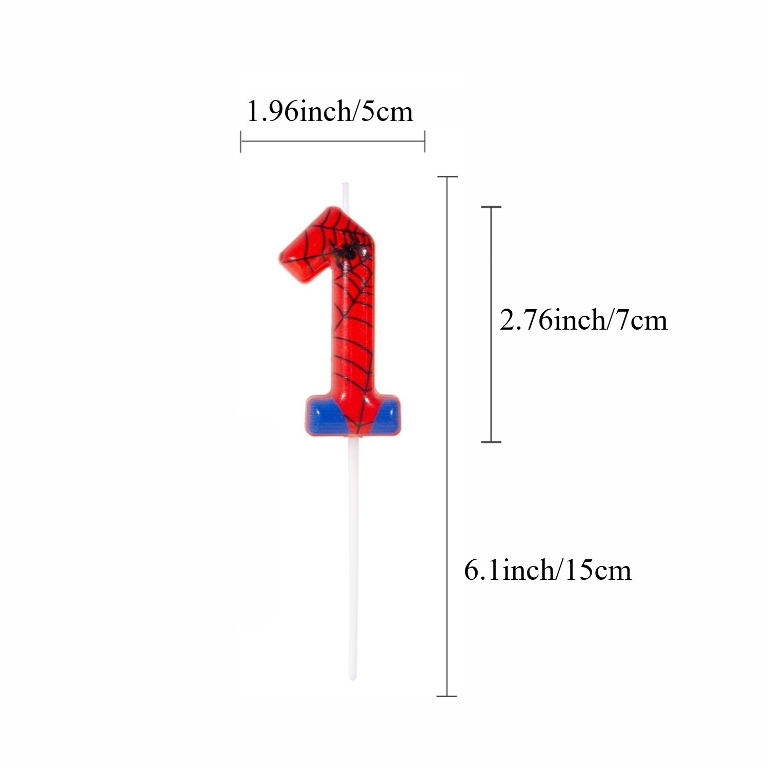 Spider Party 0-9 Birthday Cand - Candle Supplies Free Shipping recensione e prezzo