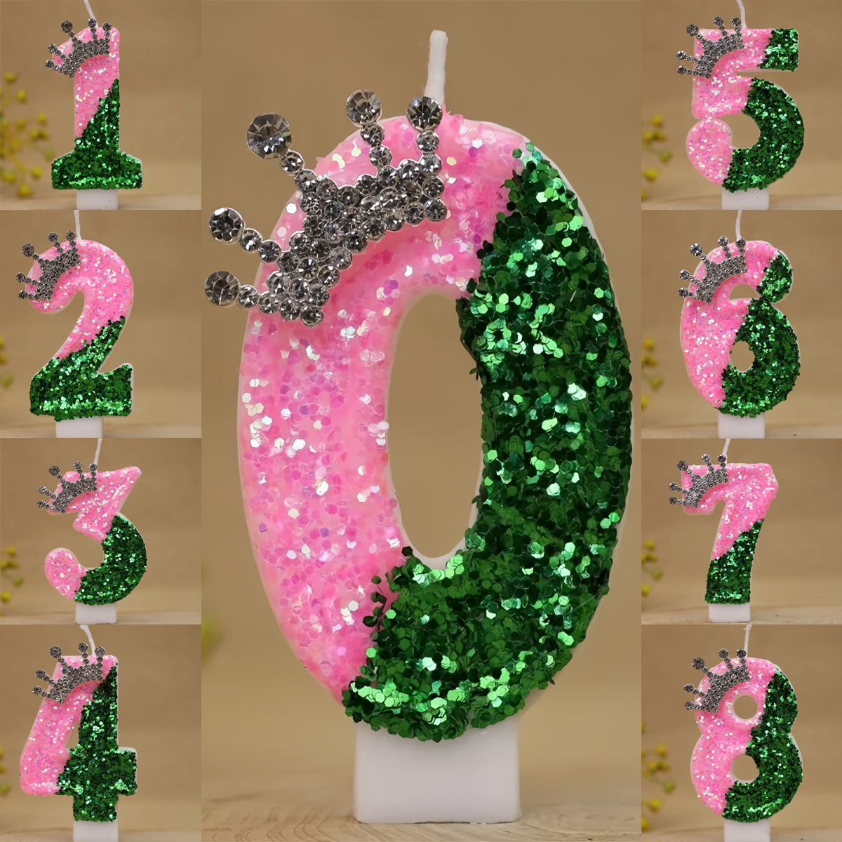 Sparkling Light Green Princess - Candle Supplies Free Shipping recensione e prezzo