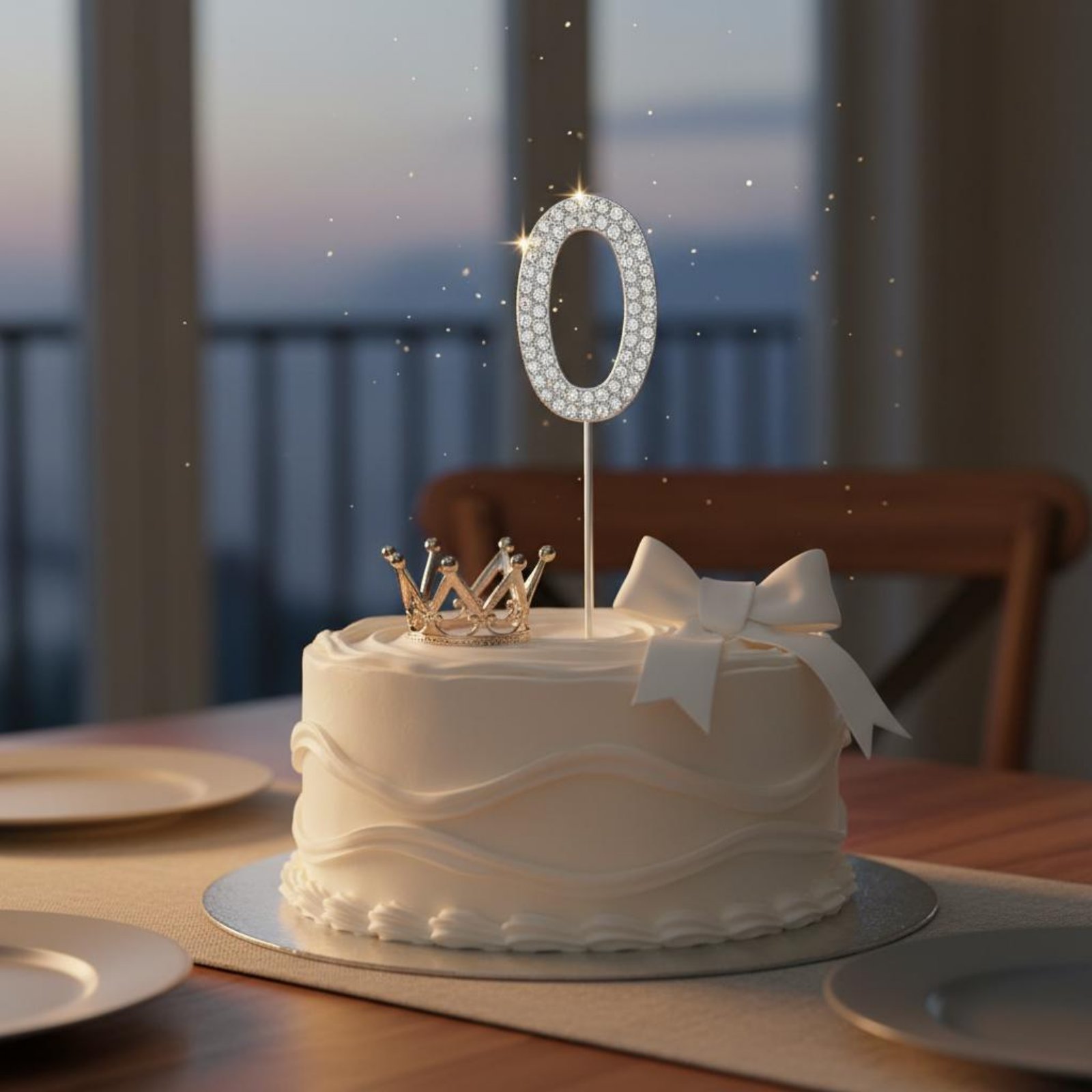 Crystal Crown Cake Topper Spar - Candle. Queen recensione e prezzo