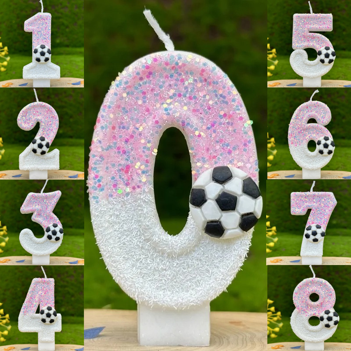 Pink White Sequins Sports Foot - Candle Supplies Free Shipping recensione e prezzo