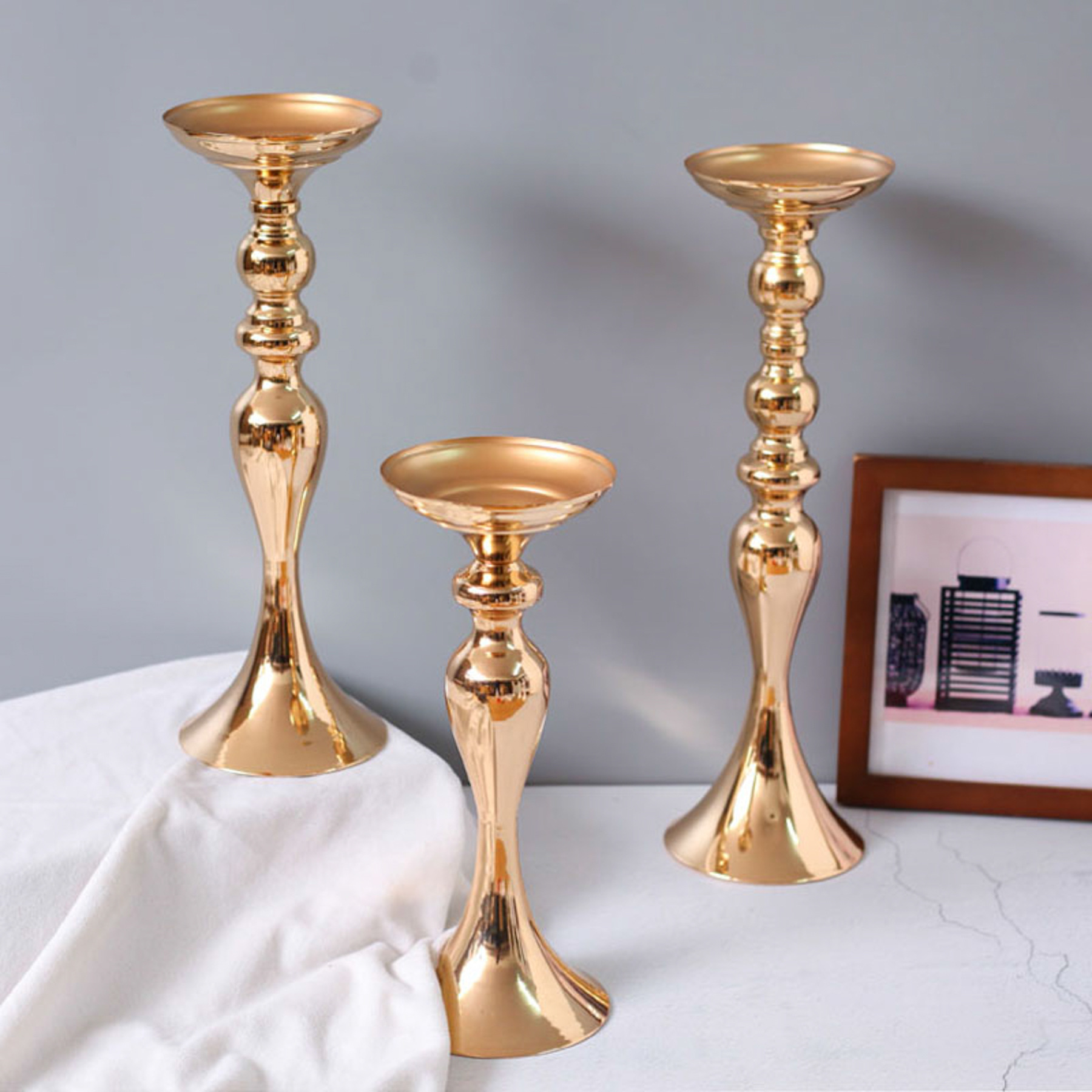 3 Colors Metal Mermaid Candles - Candle Supplies Europe recensione e prezzo