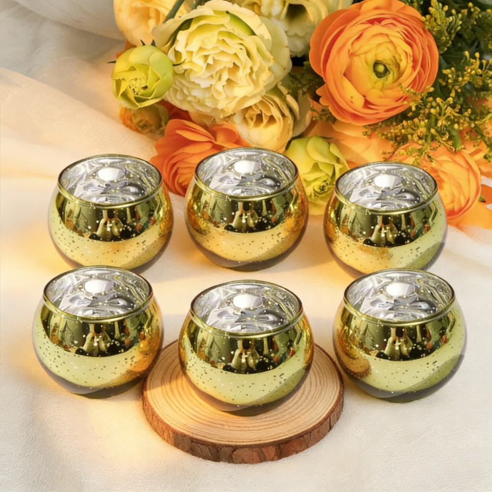 6/12Pcs Glass Candle Holders B - Candle Supplies Europe recensione e prezzo