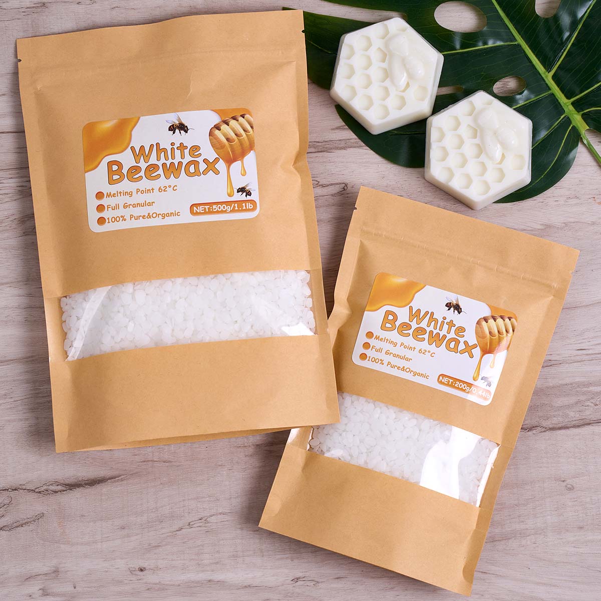 1000g White Beeswax DIY Candle - Candle Making Supplies Usa recensione e prezzo